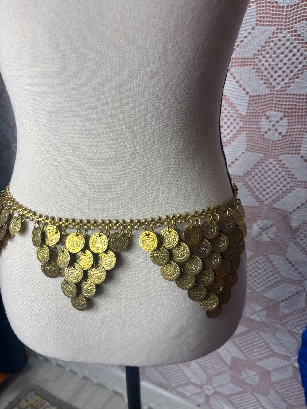 Gold Coin Charm Belt - Picture 6 of 9